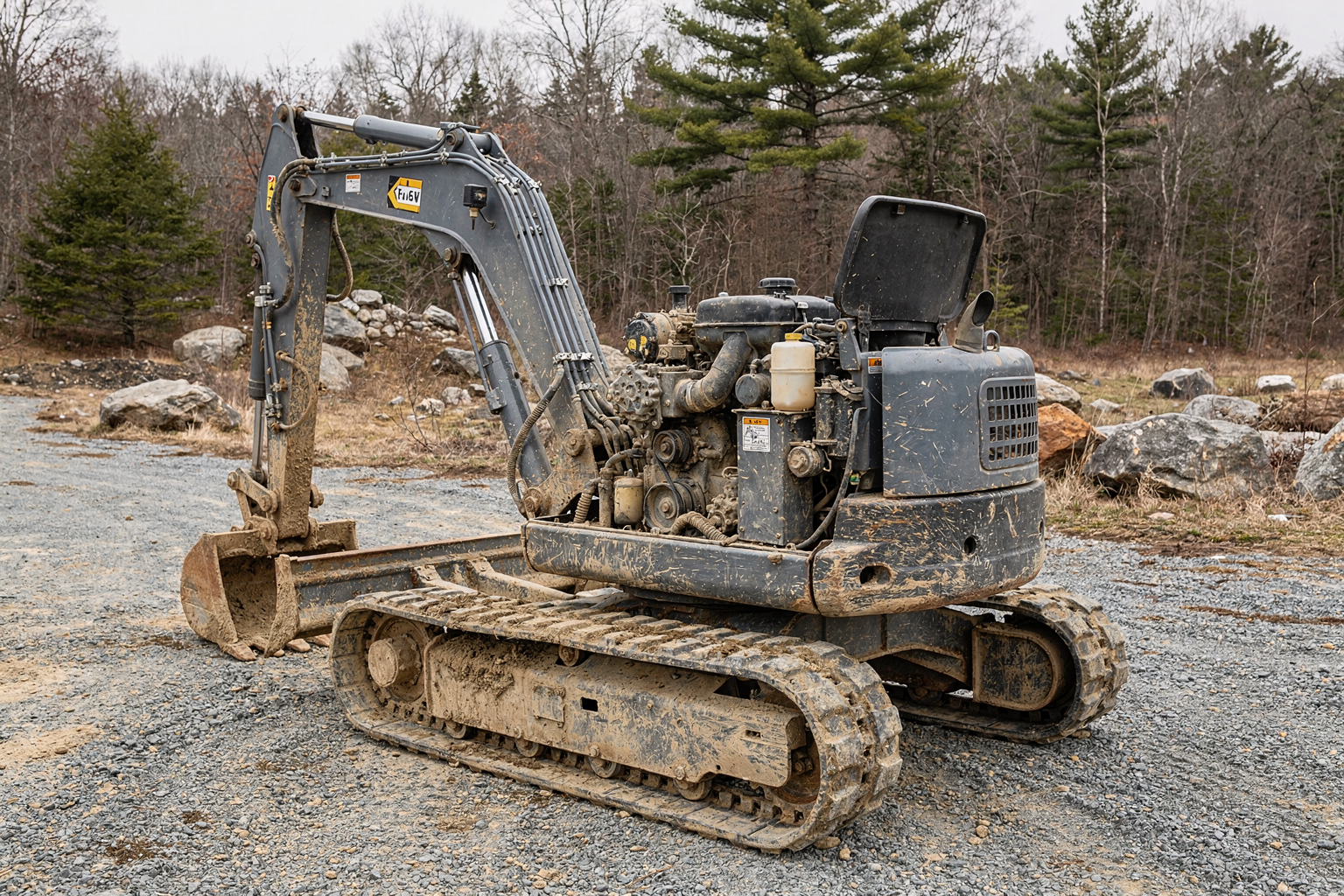 Mini-Excavator Engine Service — Dutchess County