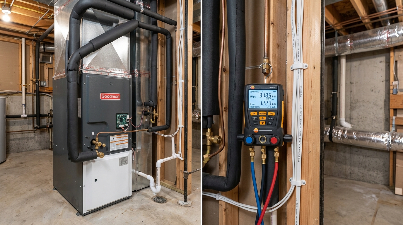 Heat Pump Installation — Startup Testing and Calibration