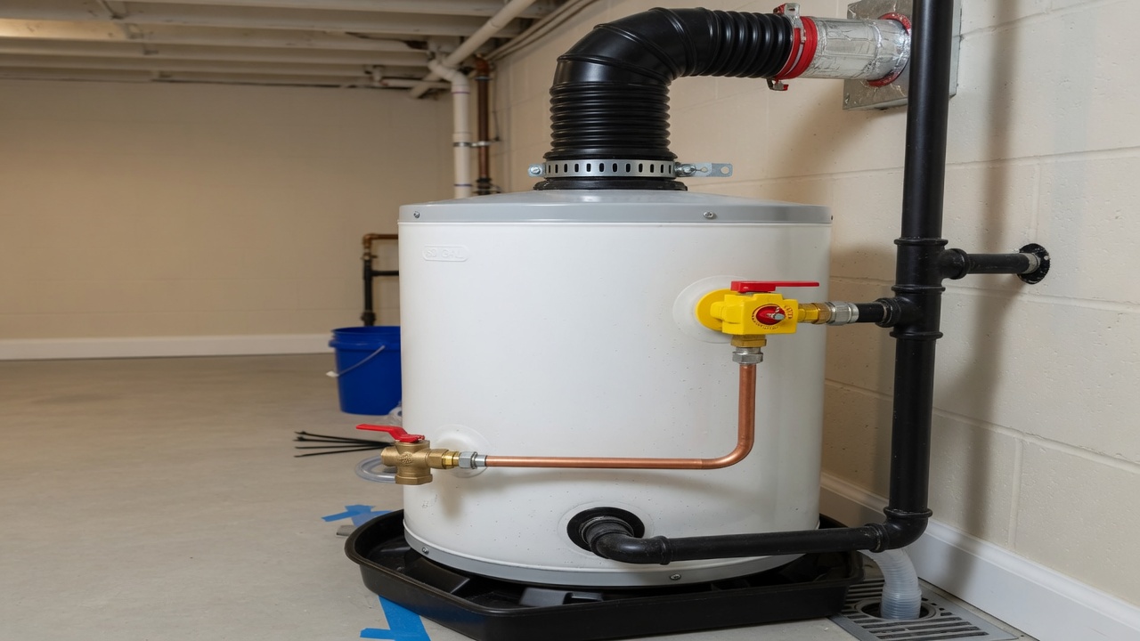 American Standard Water Heater Installation — Code-Compliant Piping and Venting