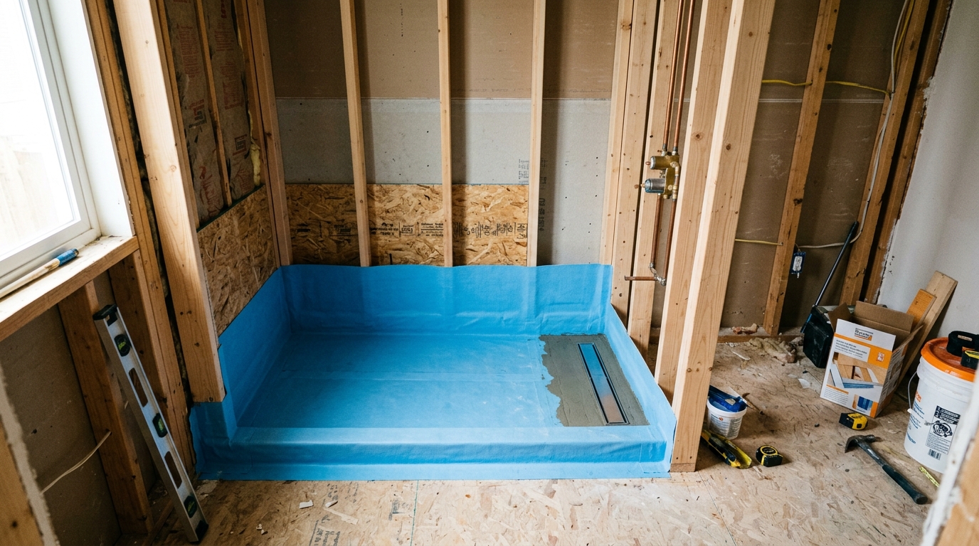 Walk-In Shower Installation — Coordinated Trade Execution