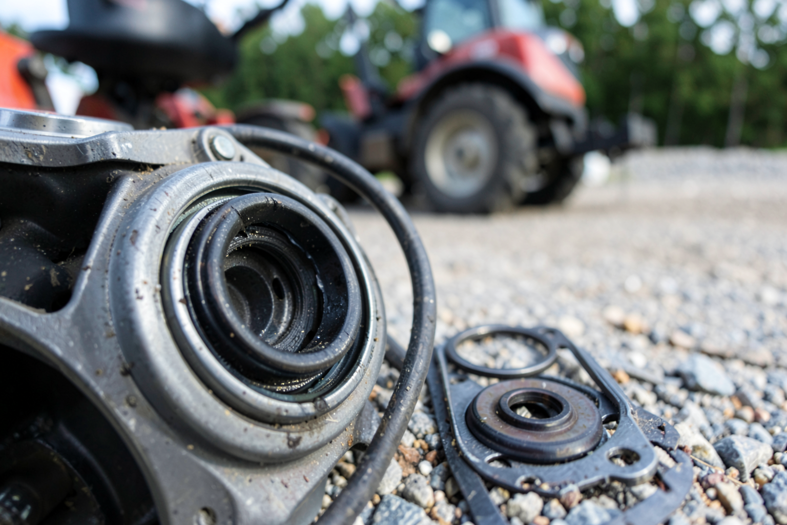 Farm Tractor PTO Rebuild — PTO Shaft Restoration and Seal Replacement