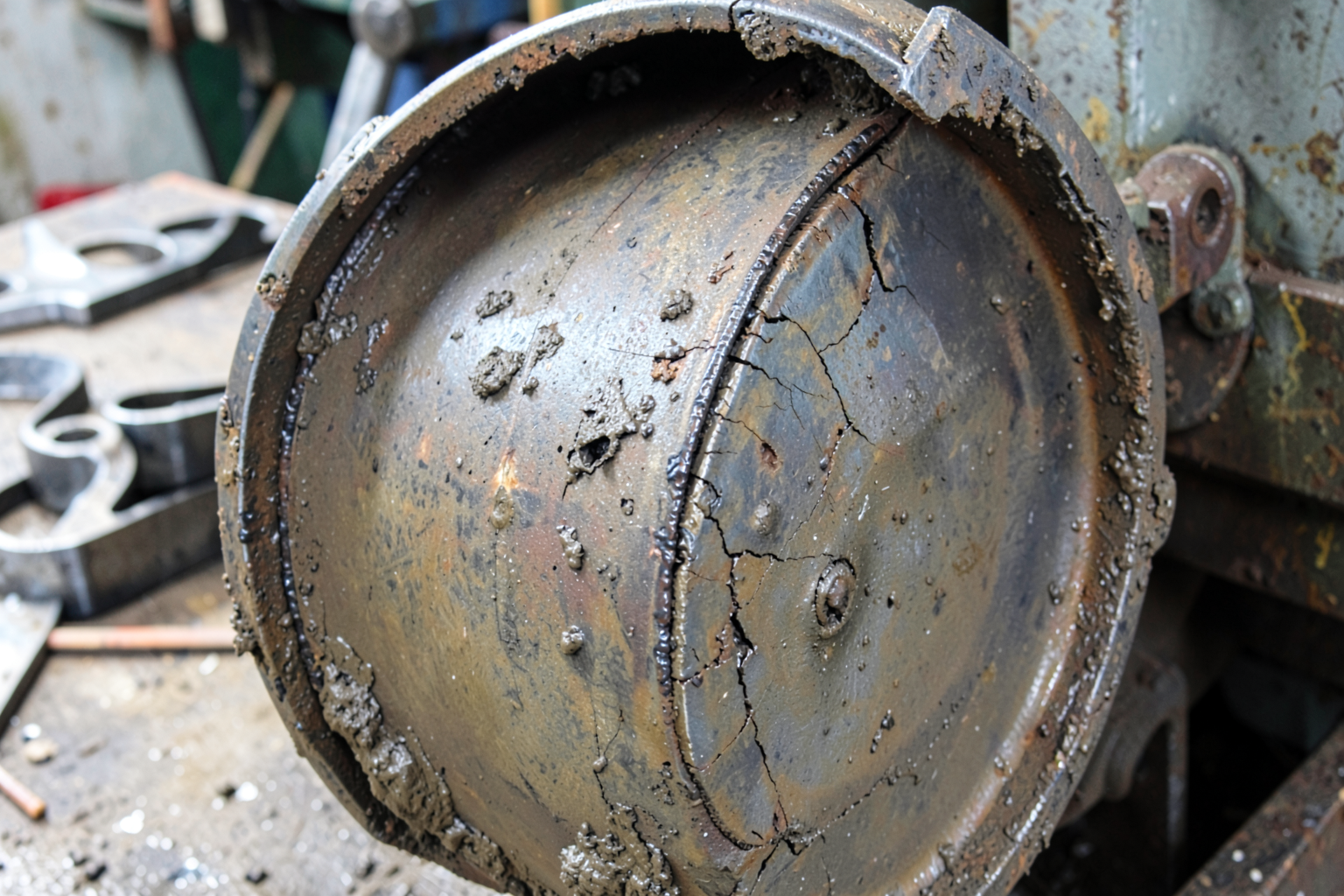 Compaction Equipment Drum Rebuild — Complete On-Site Compaction Drum Teardown and Rebuild