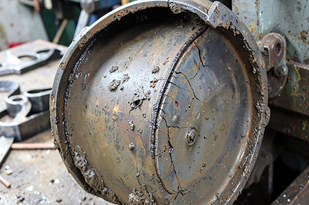 Compaction Equipment Drum Rebuild — On-Site Bearing and Seal Replacement for Rollers