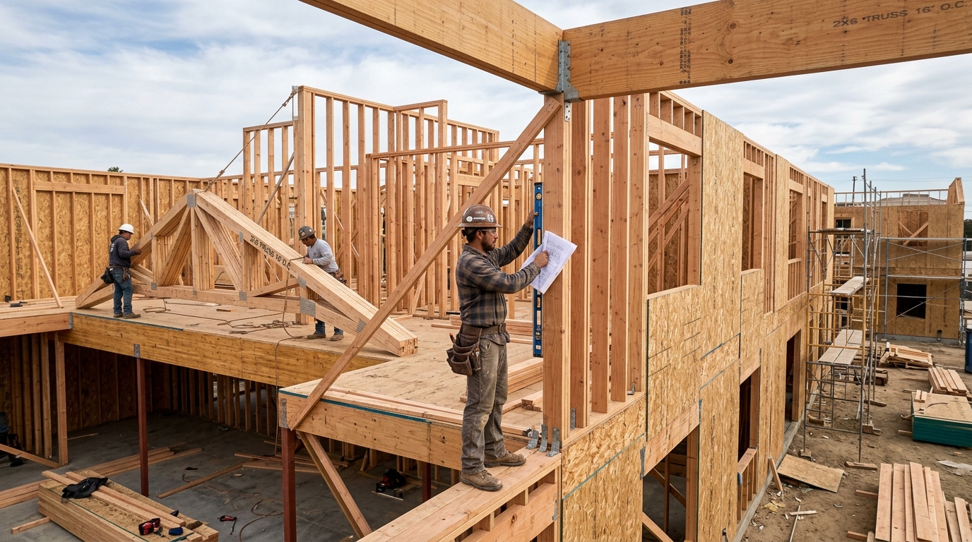 Apartment Complex Construction — Framing Expertise On Every Site