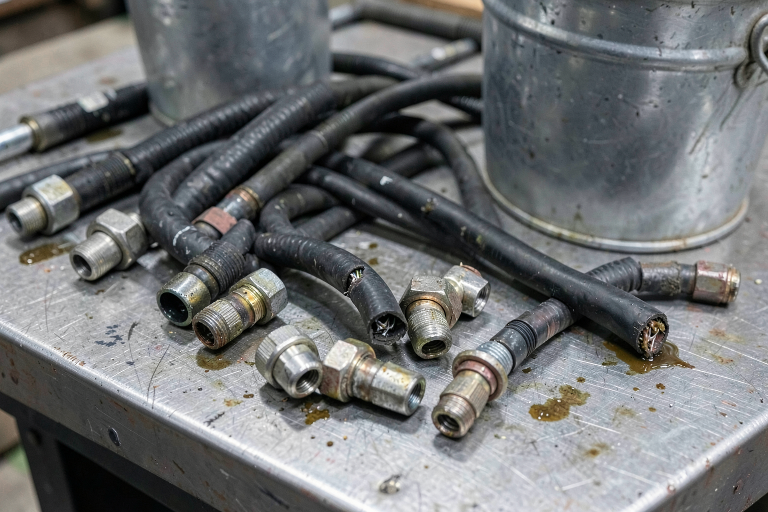 Hydraulic Hose Fabrication — Capability for All Brands, Imported Equipment, and Obsolete Hose Types
