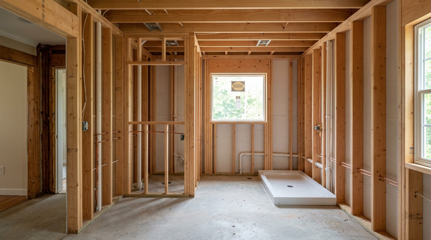 Bathroom Addition — Ridgeline Western Construction