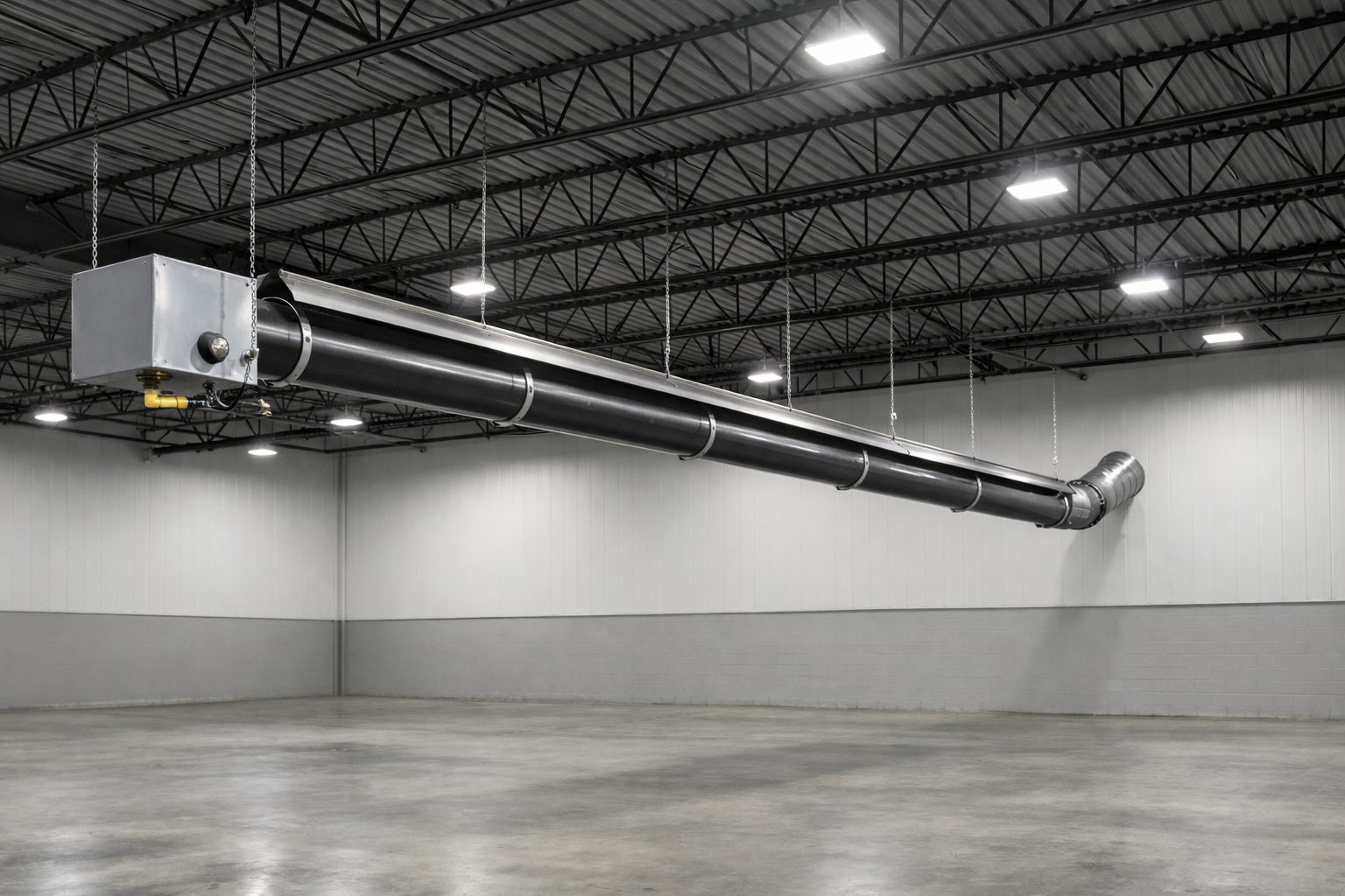 Radiant Tube Heater Installation in New Hamburg, Dutchess County