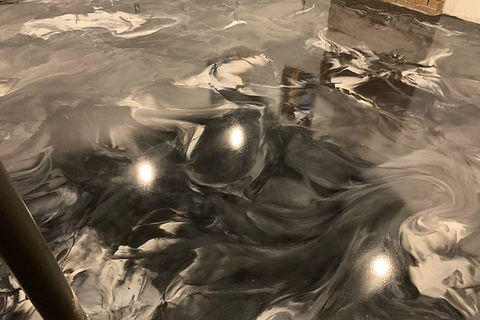 Single Family Homes epoxy flooring in Warren, CT
