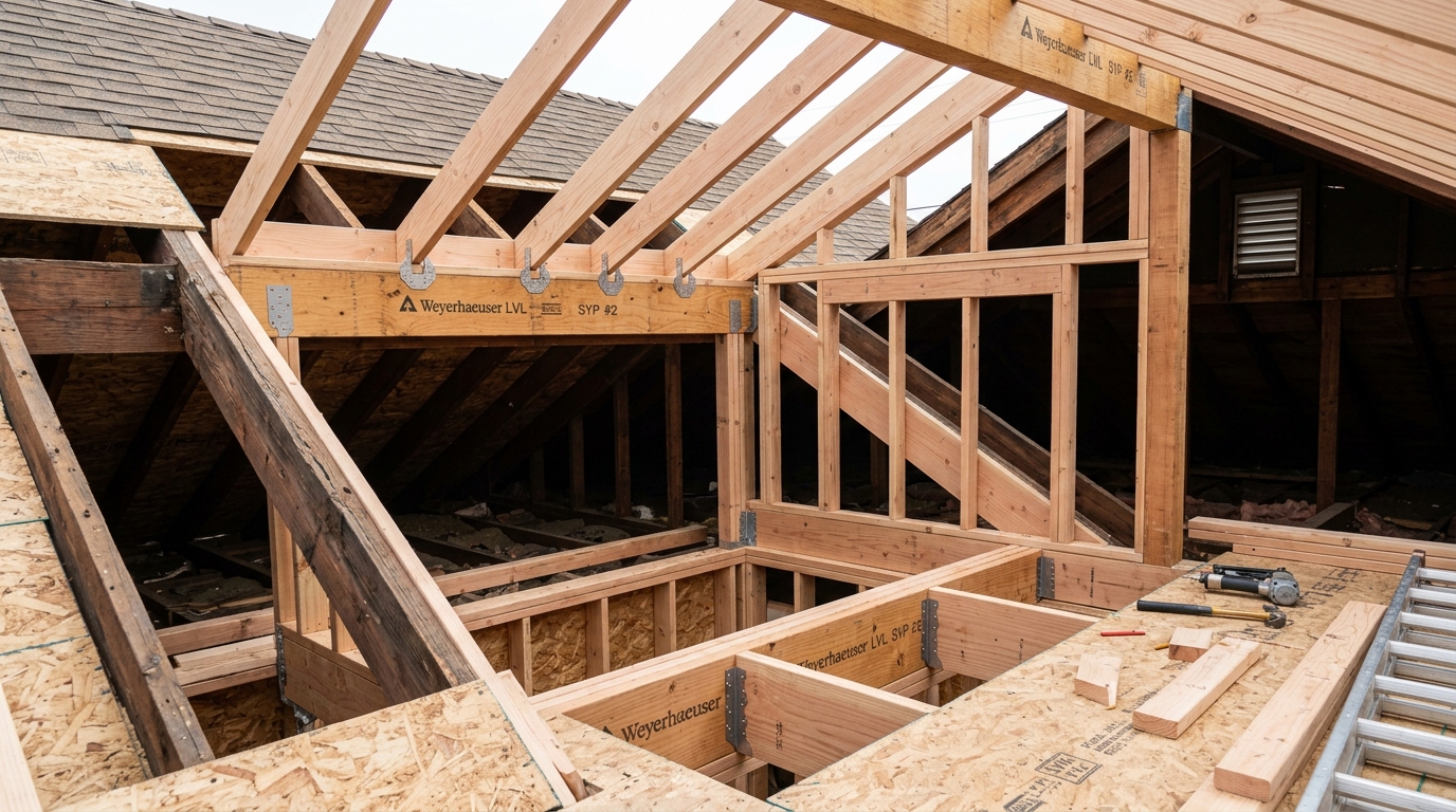 Dormer Addition — Framing Solutions for New Openings