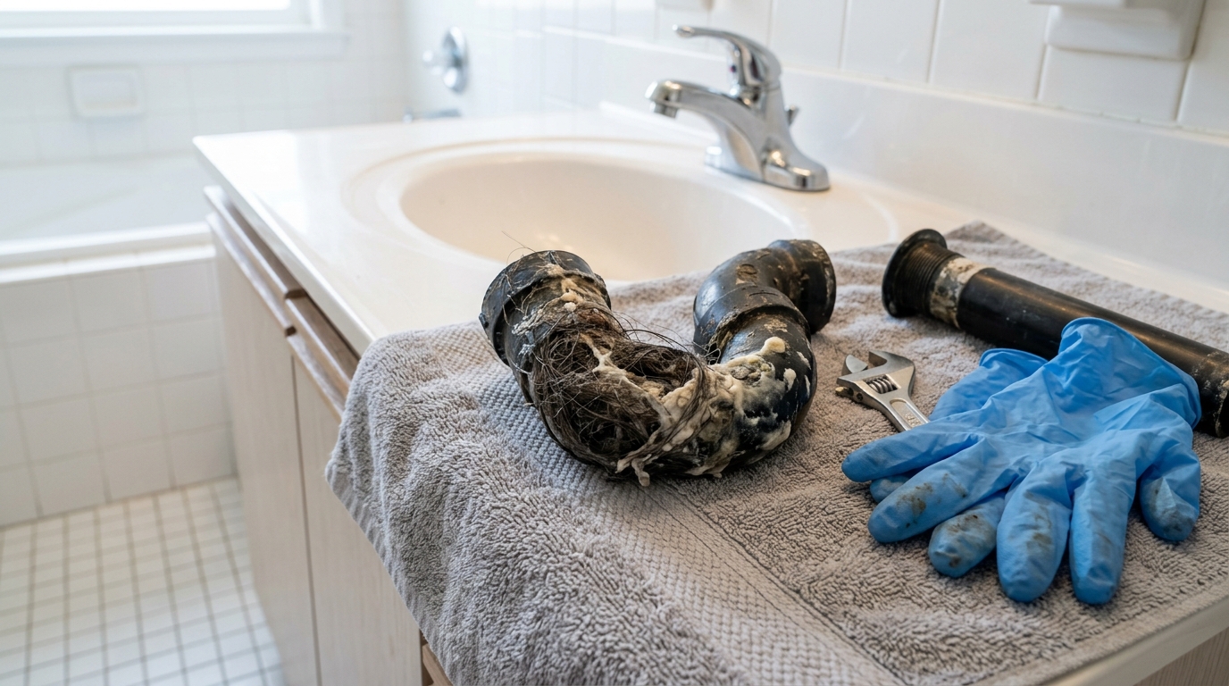 Bathroom Drain Clearing — Questions Before You Approve The Work