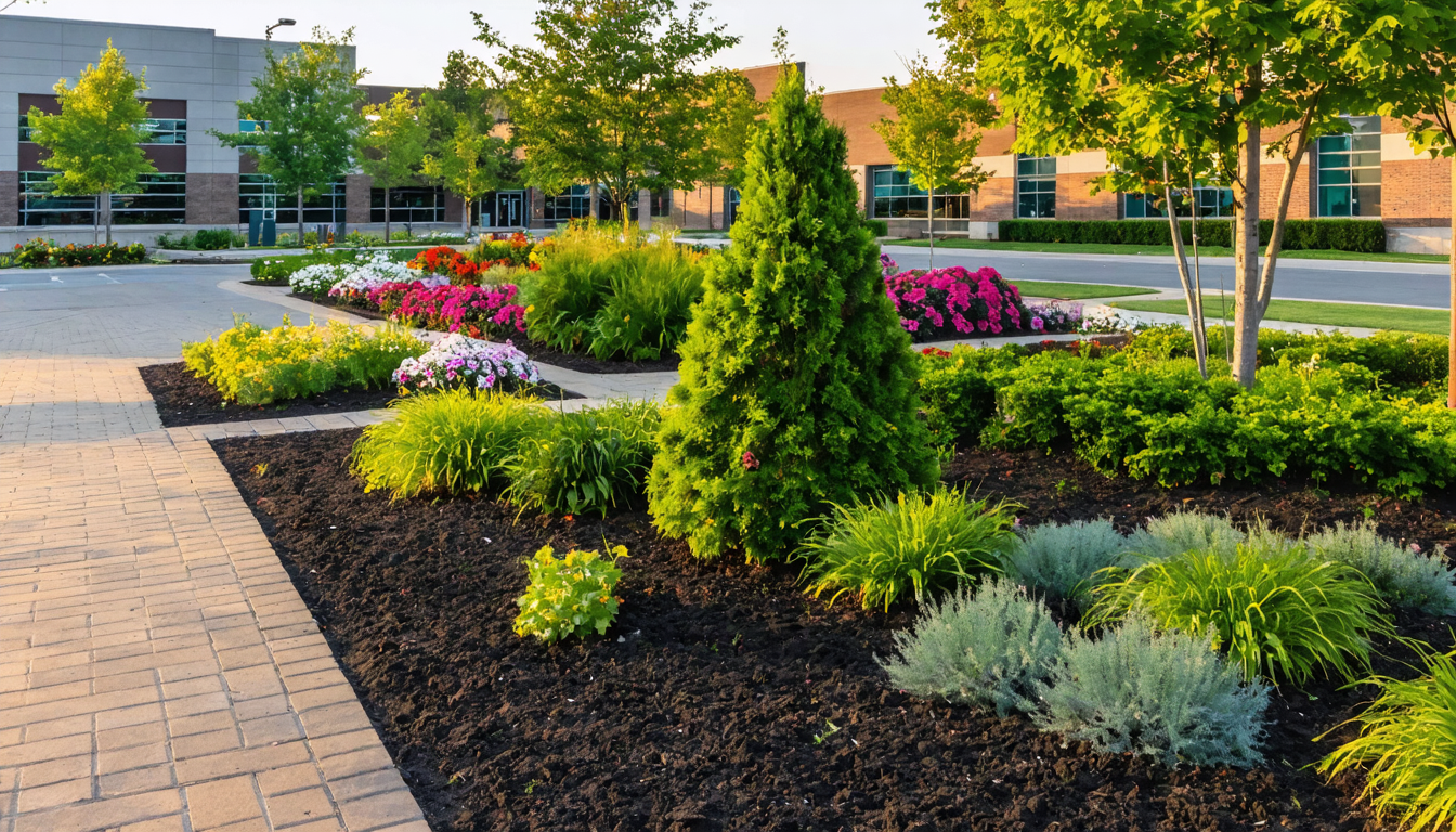 Commercial Garden Maintenance Contractors services by Cruger Contracting LLC