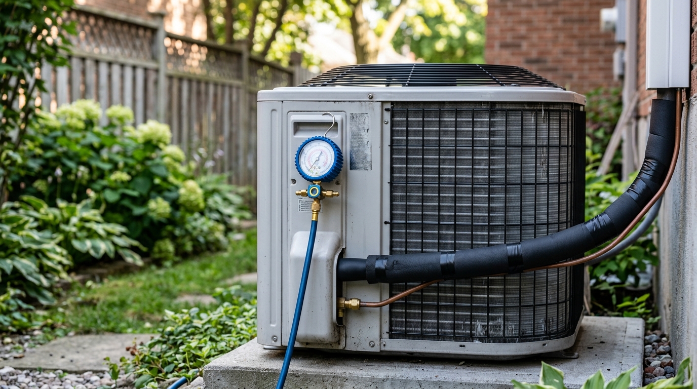 Mitsubishi Mini-Split Repair — Refrigerant and Leak Repair