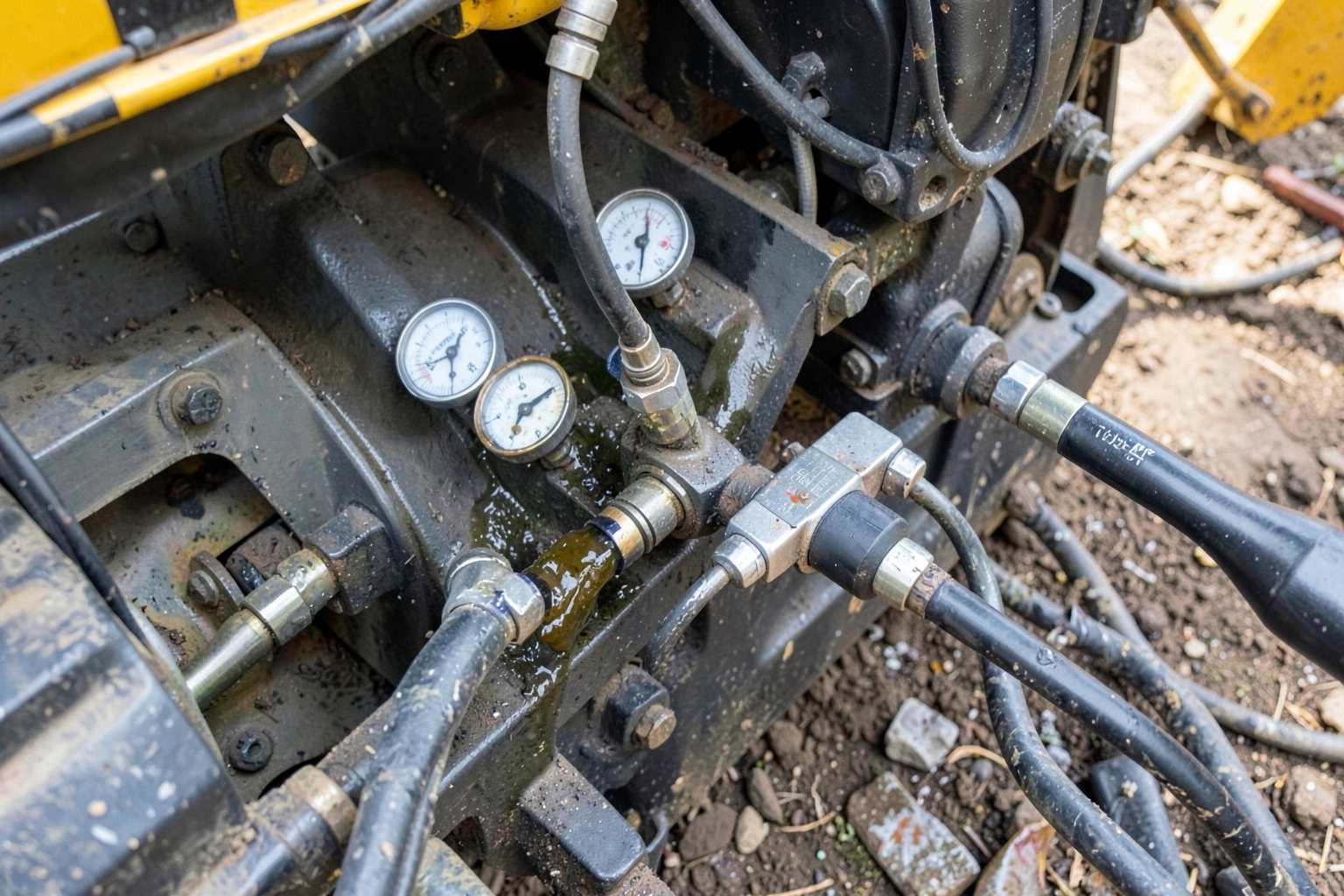 Hydraulic Pump Repair — Pump Rebuild and Seal Replacement