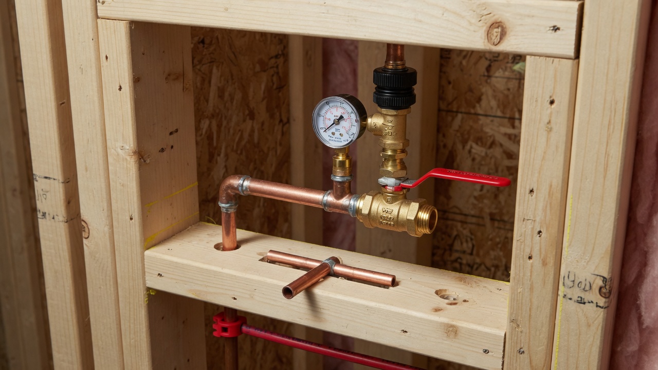 Plumbing — Pressure Testing and Leak-Free Connections