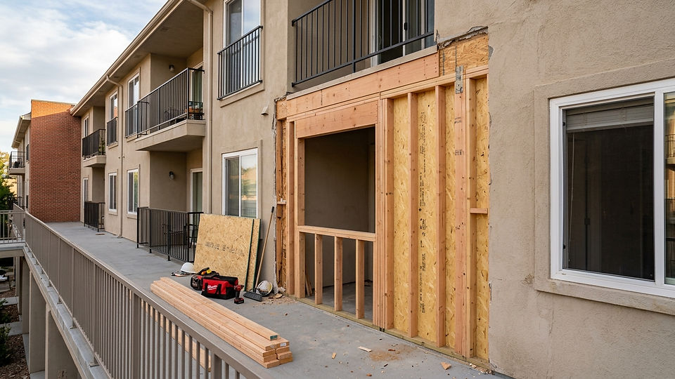 Apartment Building Repairs in El Sobrante, CA — Ridgeline Western Construction