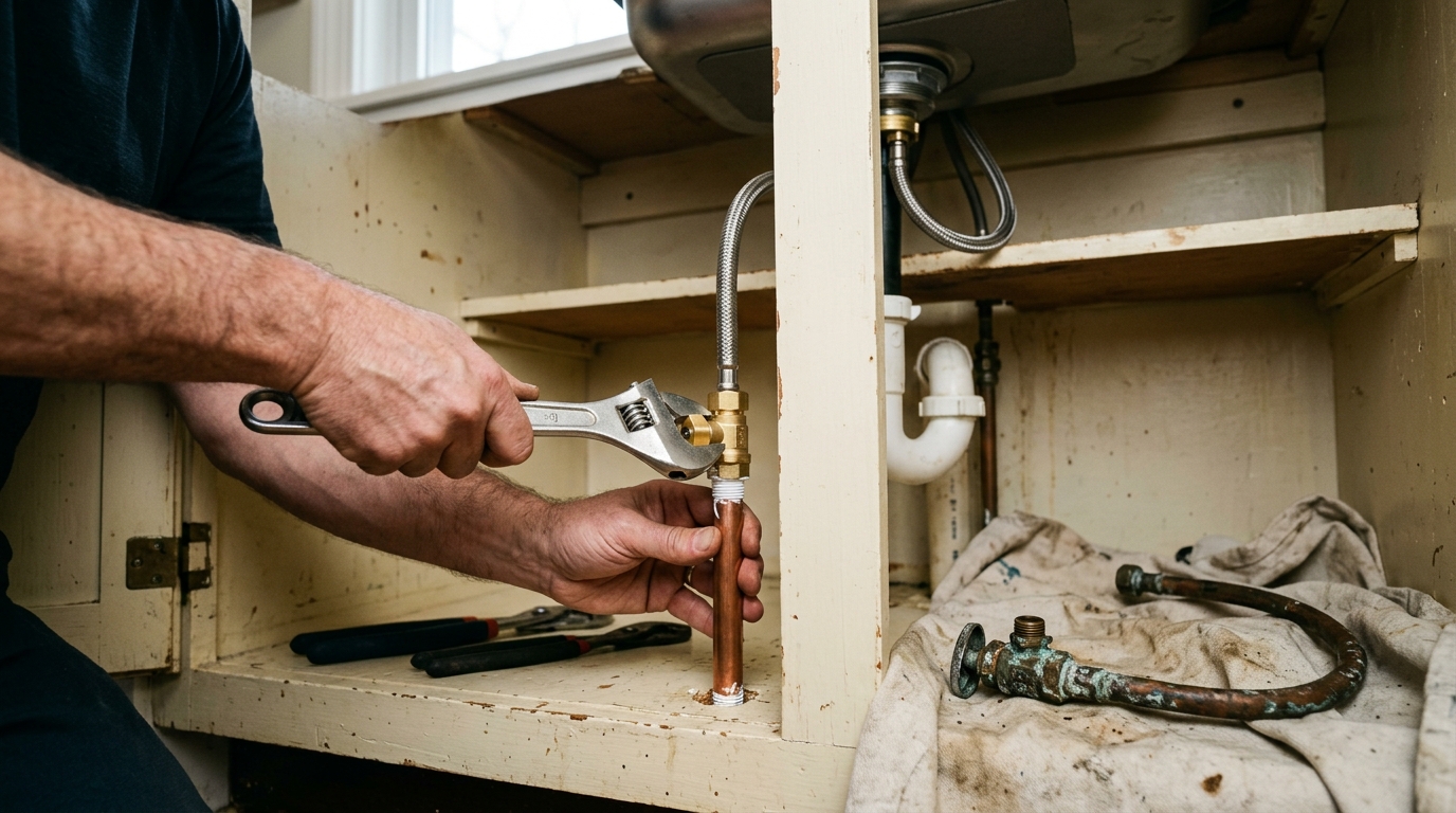 Faucet Installation — How to Spot a Complete Faucet Swap