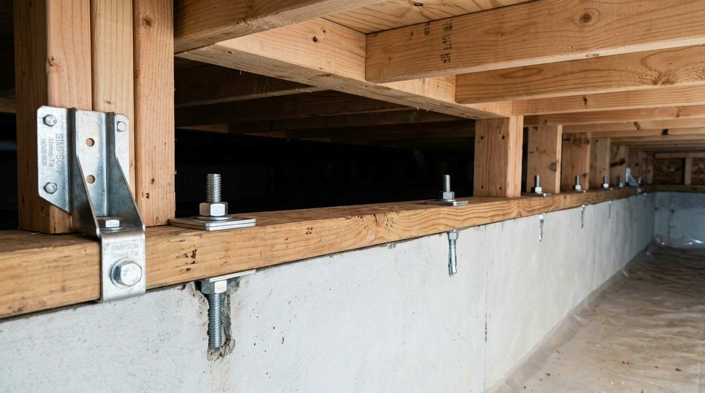 Foundation Bolting — Seismic-Grade Anchors and Connectors
