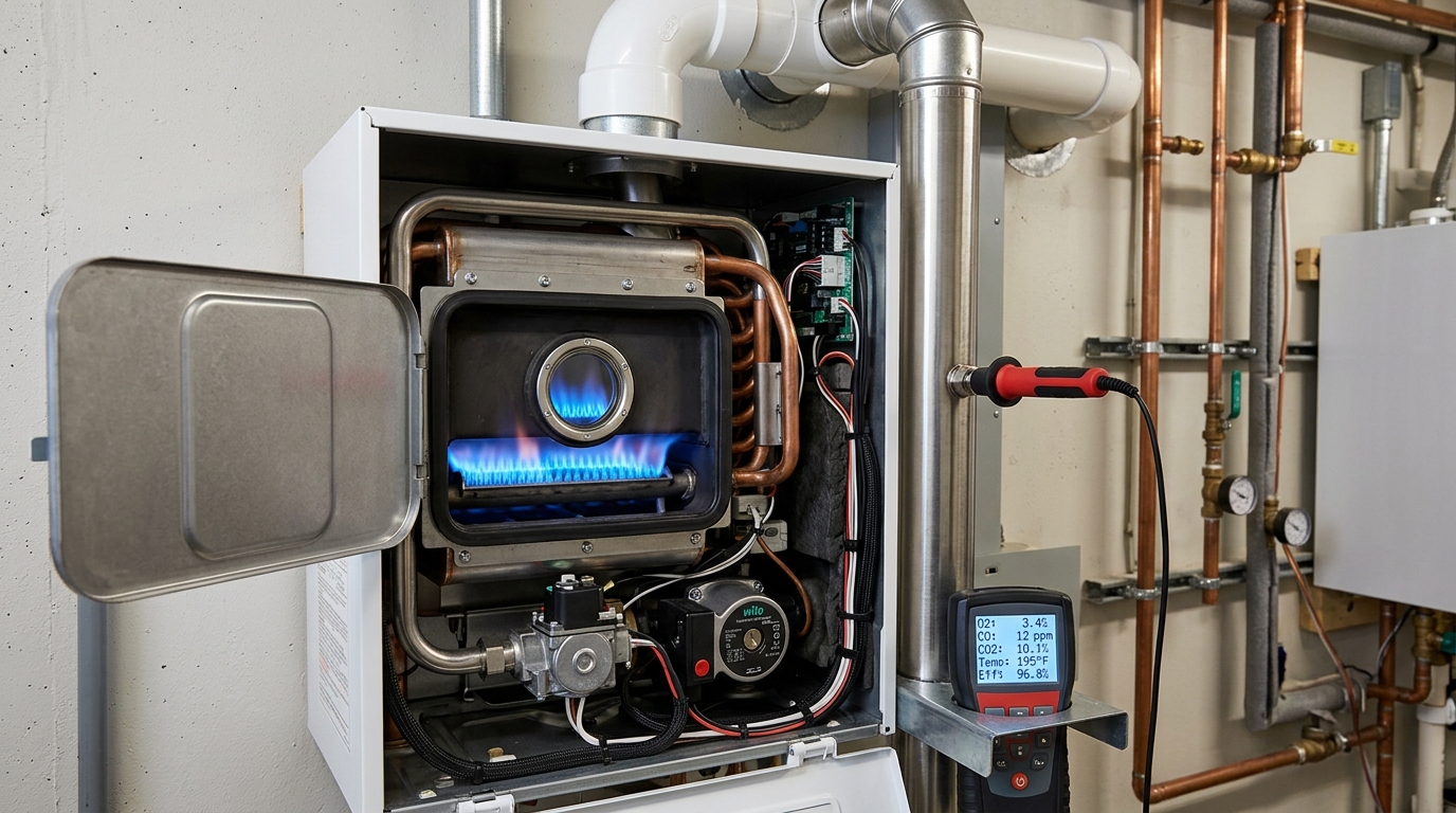 Bosch Boiler Repair — Combustion and Safety Verification