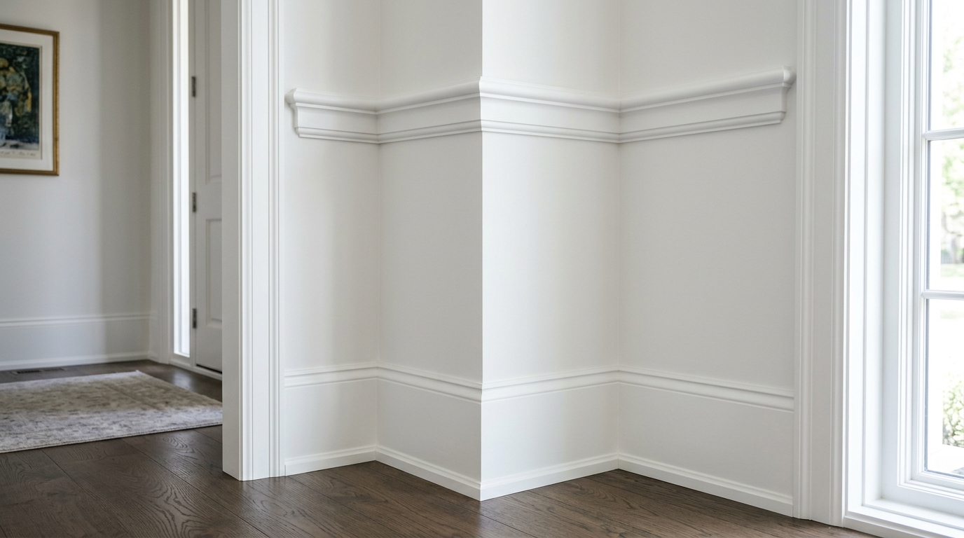 Crown Molding & Baseboards