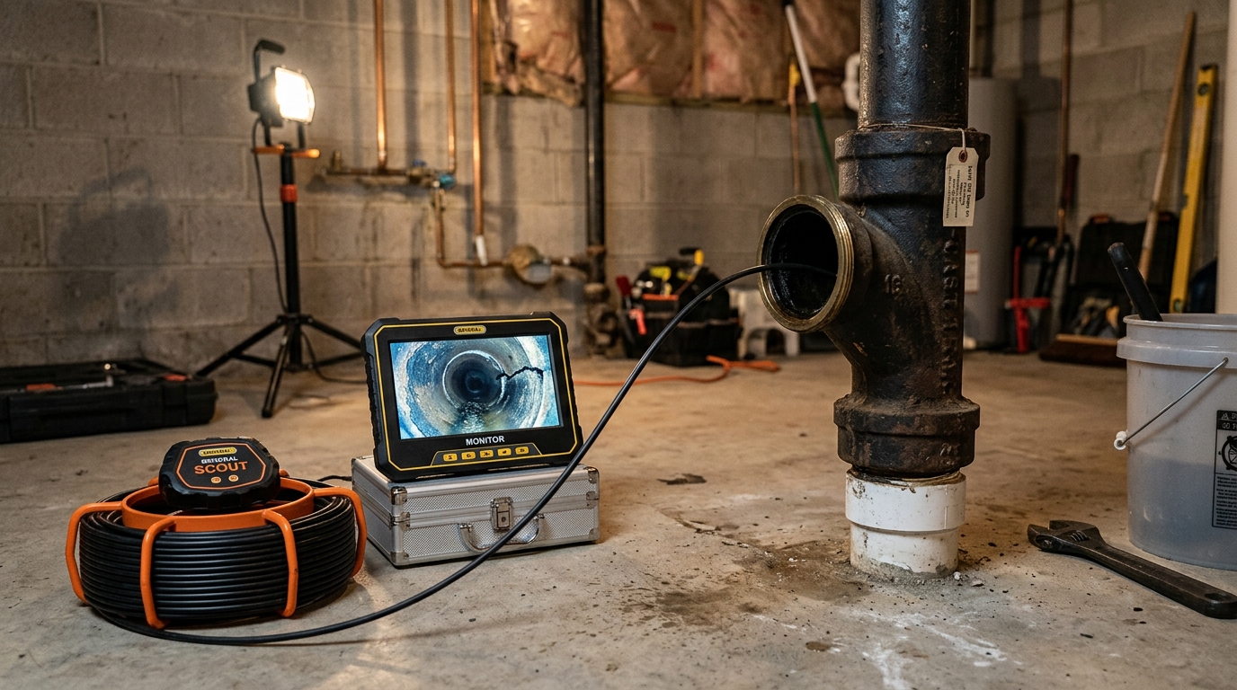 Main Sewer Line Cleaning — Each Drain Tested And Findings Explained