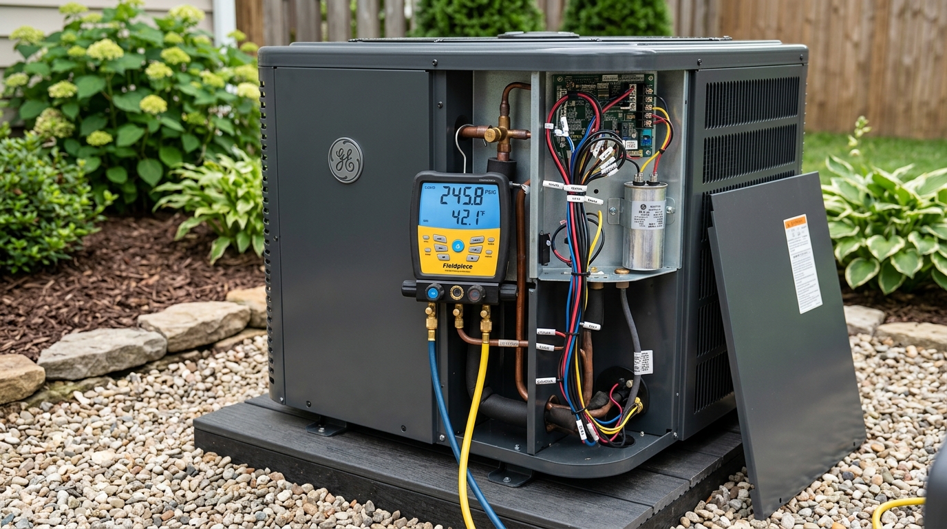 GE Heat Pump Repair — Refrigerant and Electrical Repairs