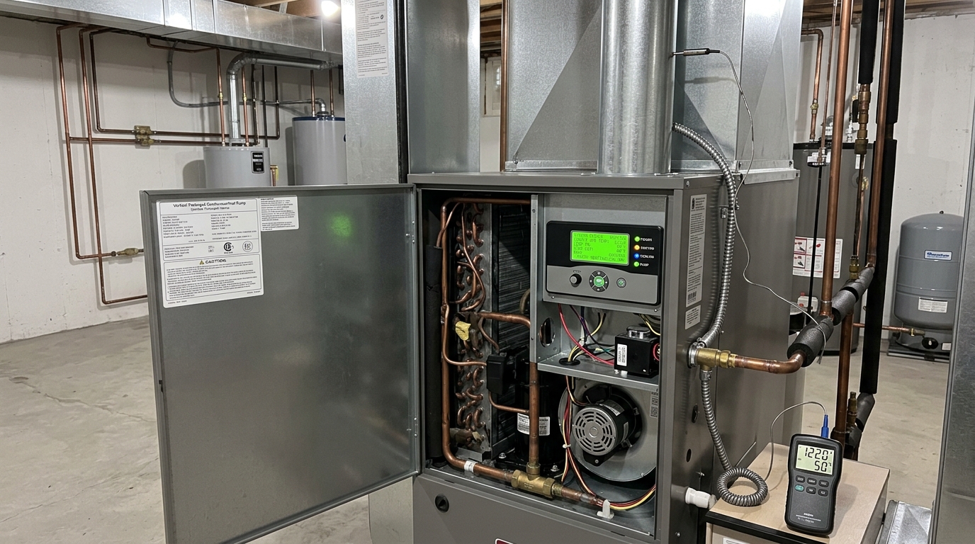 Bryant Geothermal Heat Pump Maintenance — Full Heating and Cooling Testing