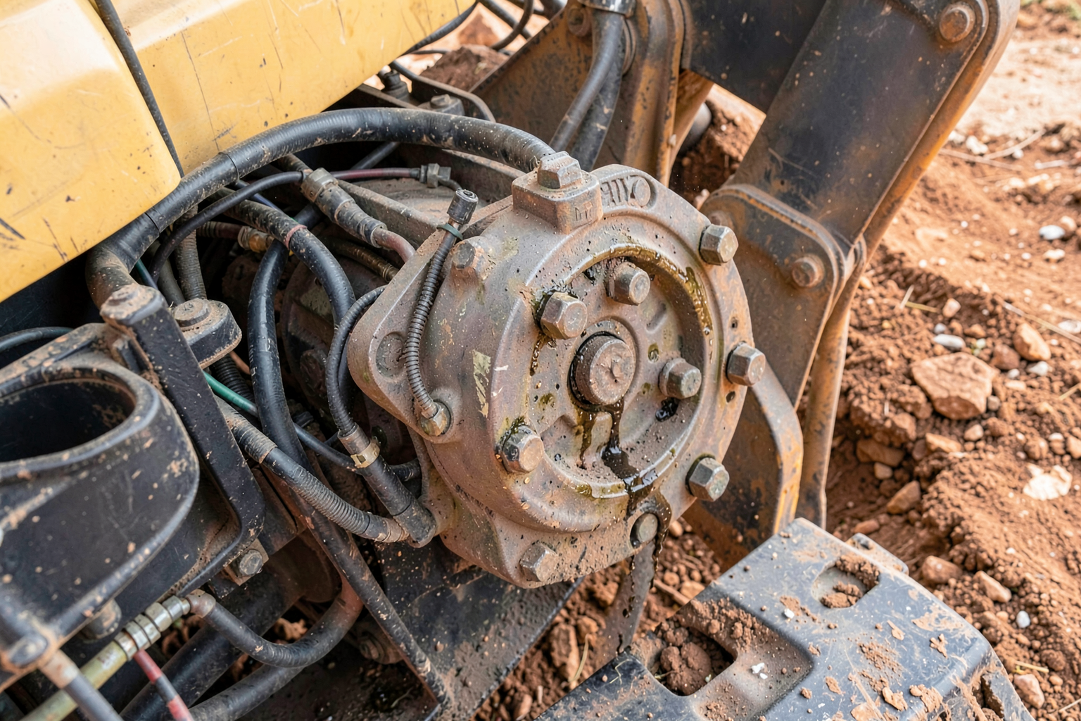 Articulated Haul Truck Transmission Repair — Field Transmission Diagnosis and Fluid Analysis
