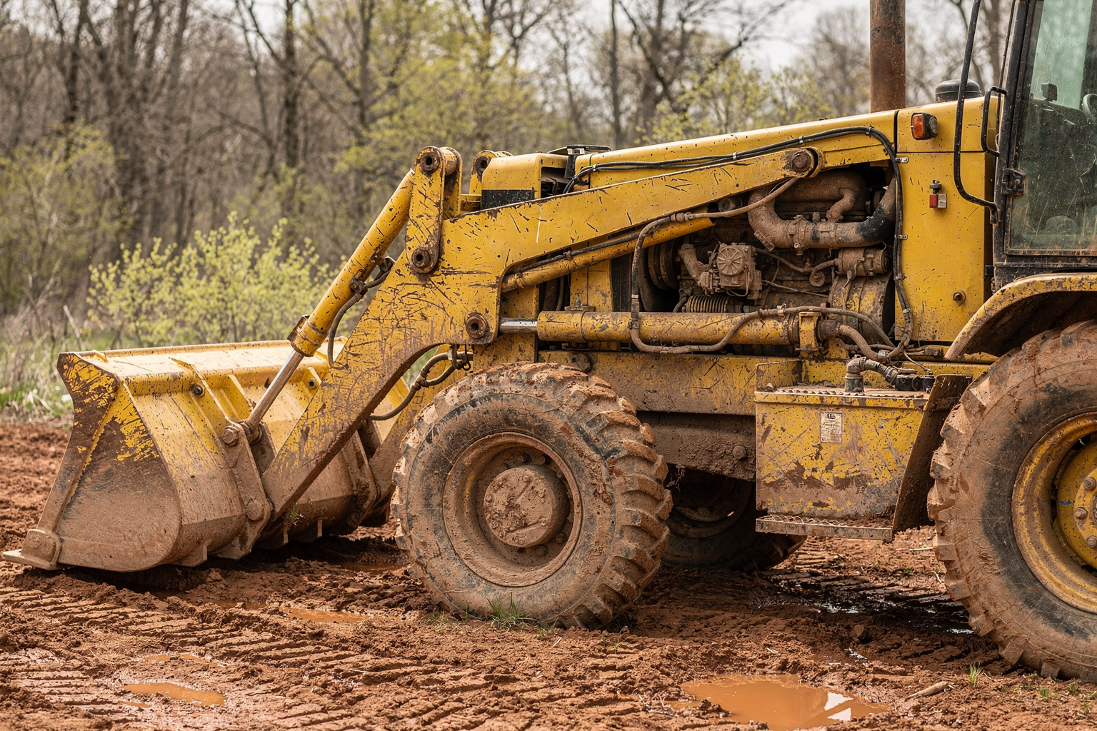 Backhoe Engine Service — Dutchess County