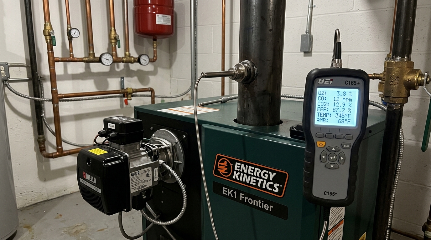 Energy Kinetics Boiler Maintenance — Full Internal Cleaning Process
