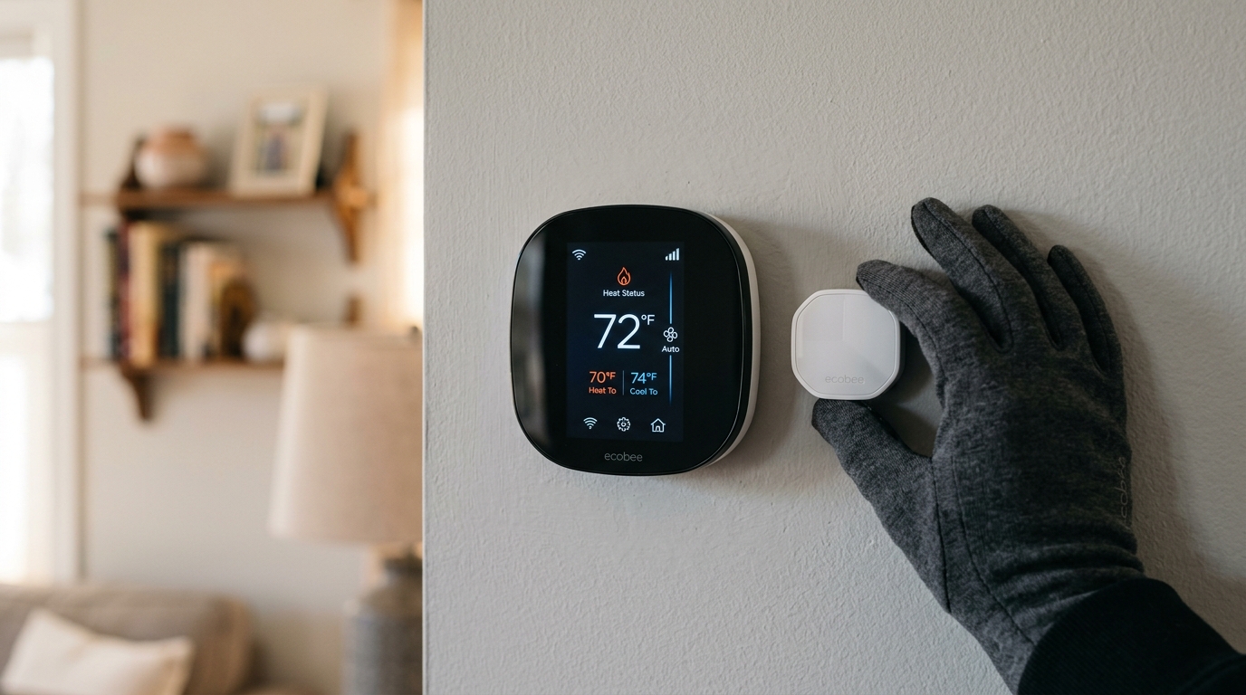 ecobee Thermostat Repair — Sensor and WiFi Troubleshooting