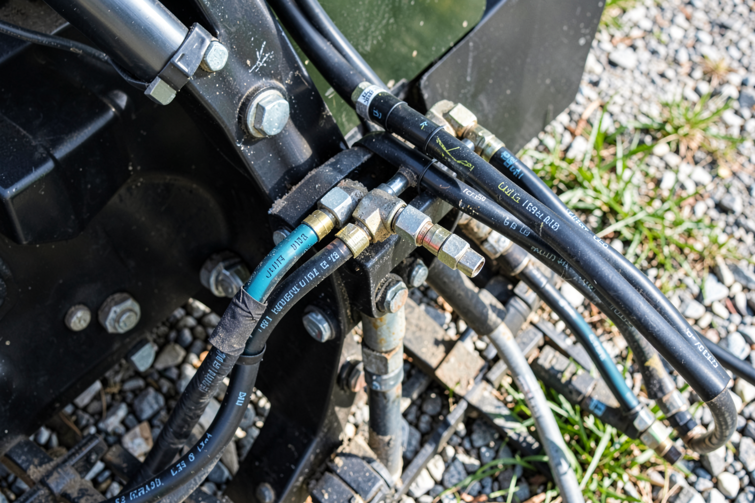 Hydraulic Hose Fabrication — Emergency Hydraulic Line Repair Minimizes Equipment Downtime