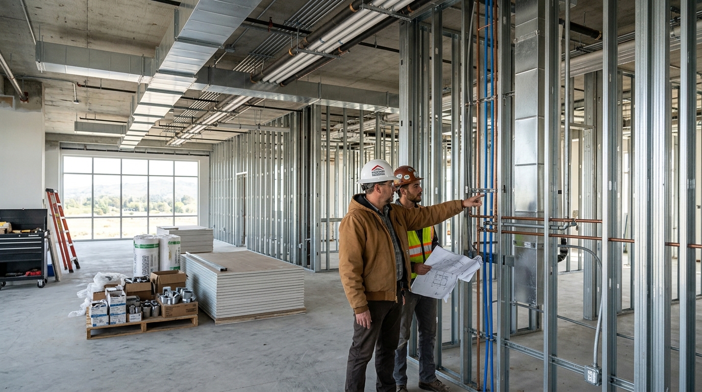 Office Buildout — Trade and Timeline Coordination—No Gaps