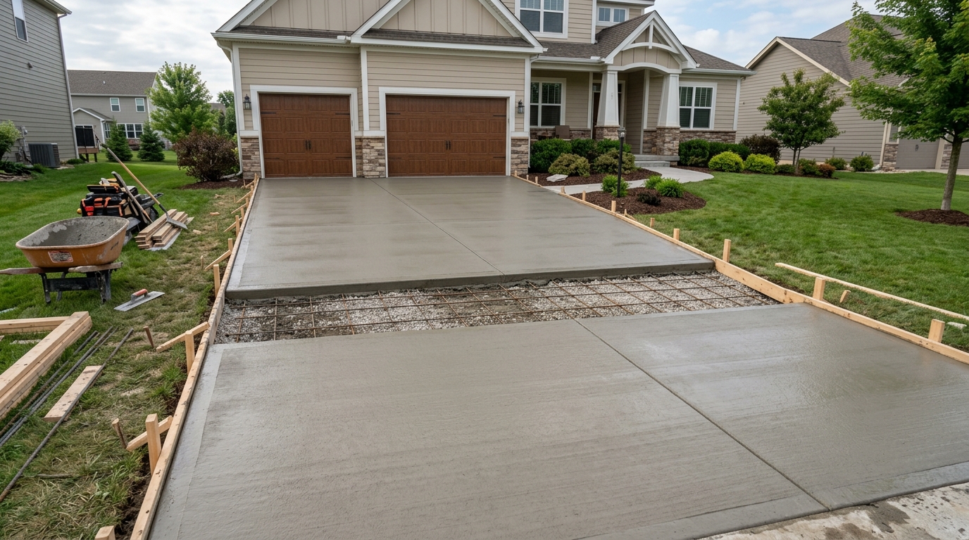 Concrete Driveway Replacement