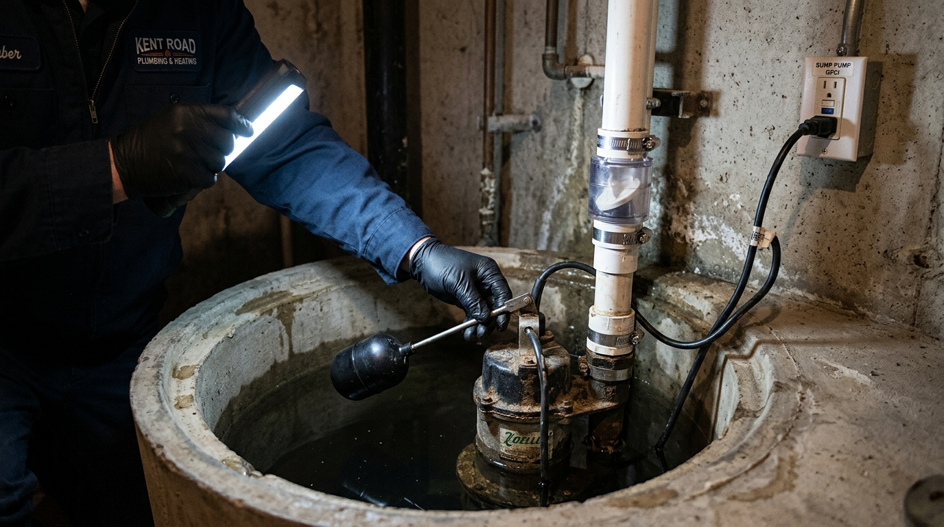 Sump Pump Repair — Initial Assessment With Owner Input