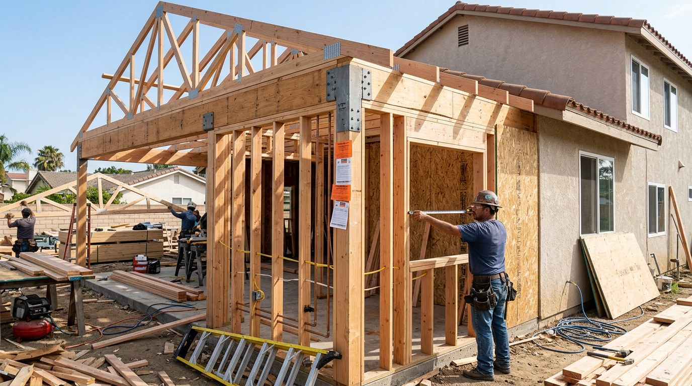 Home Additions — Efficient Phasing and Site Staging