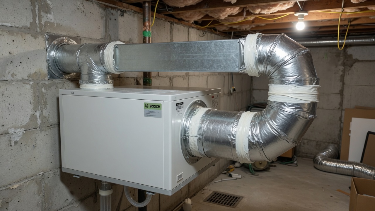 Bosch Heat Pump Installation — Proper Duct and Airflow Setup