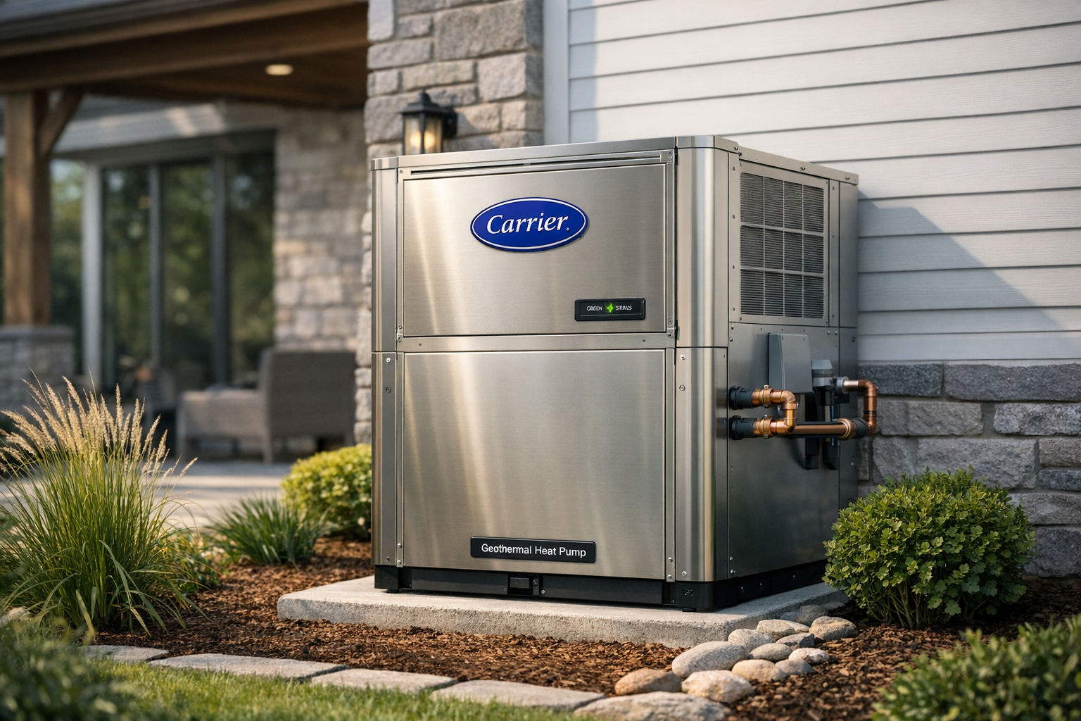 Carrier Geothermal Heat Pump Installation — Dutchess County