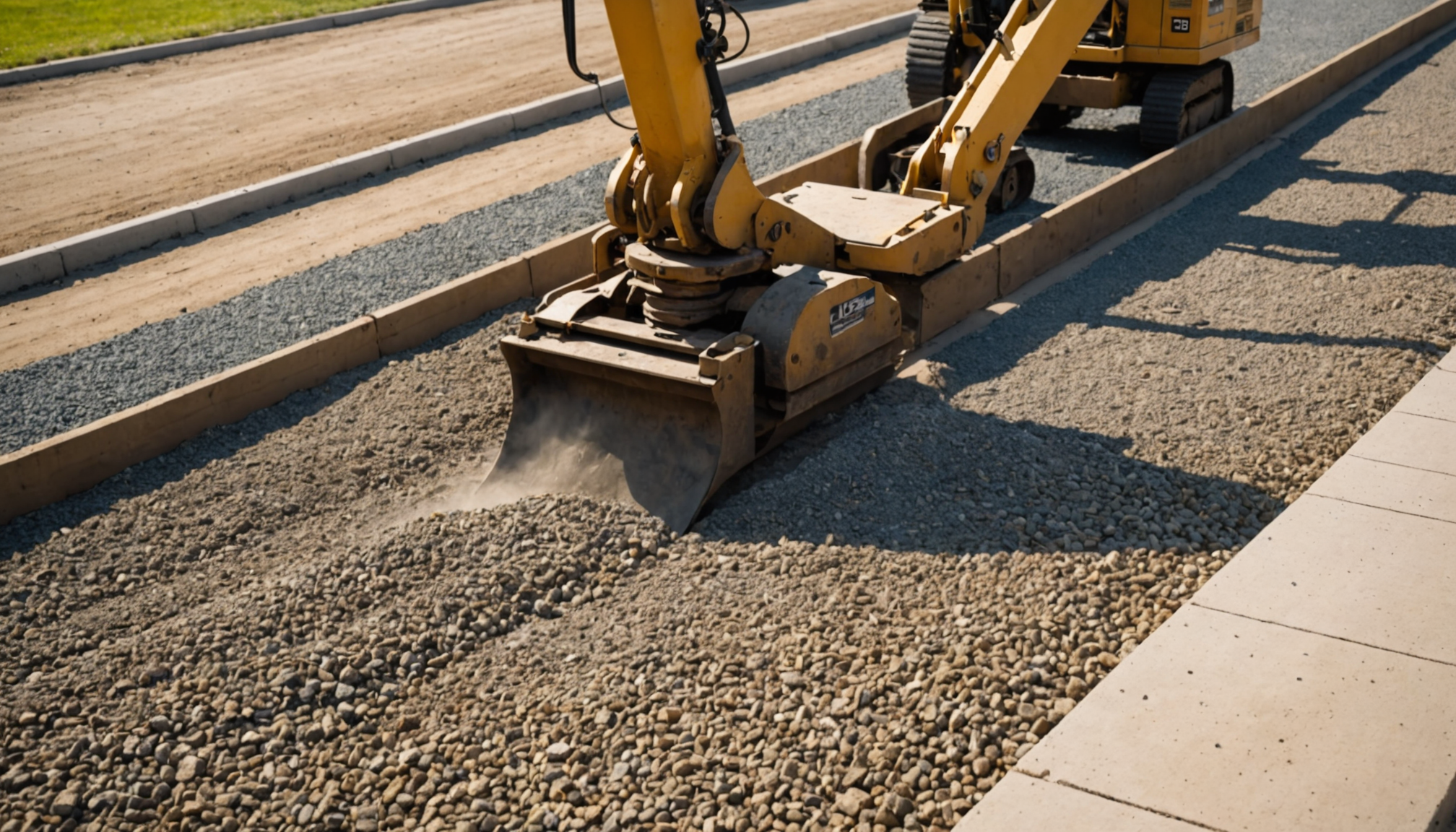 Commercial Driveway & Walkway Installation - Heavy-Duty Base Construction