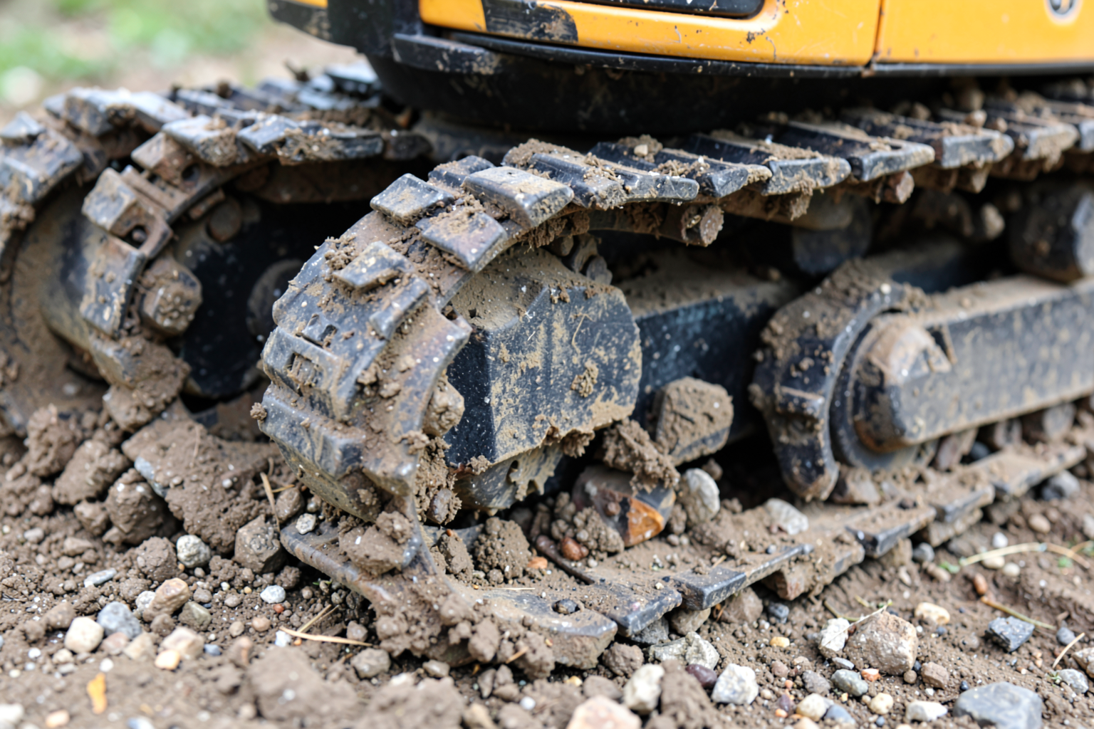 Mini-Excavator Undercarriage Rebuild — On-Site Track, Roller, Sprocket, and Idler Replacement
