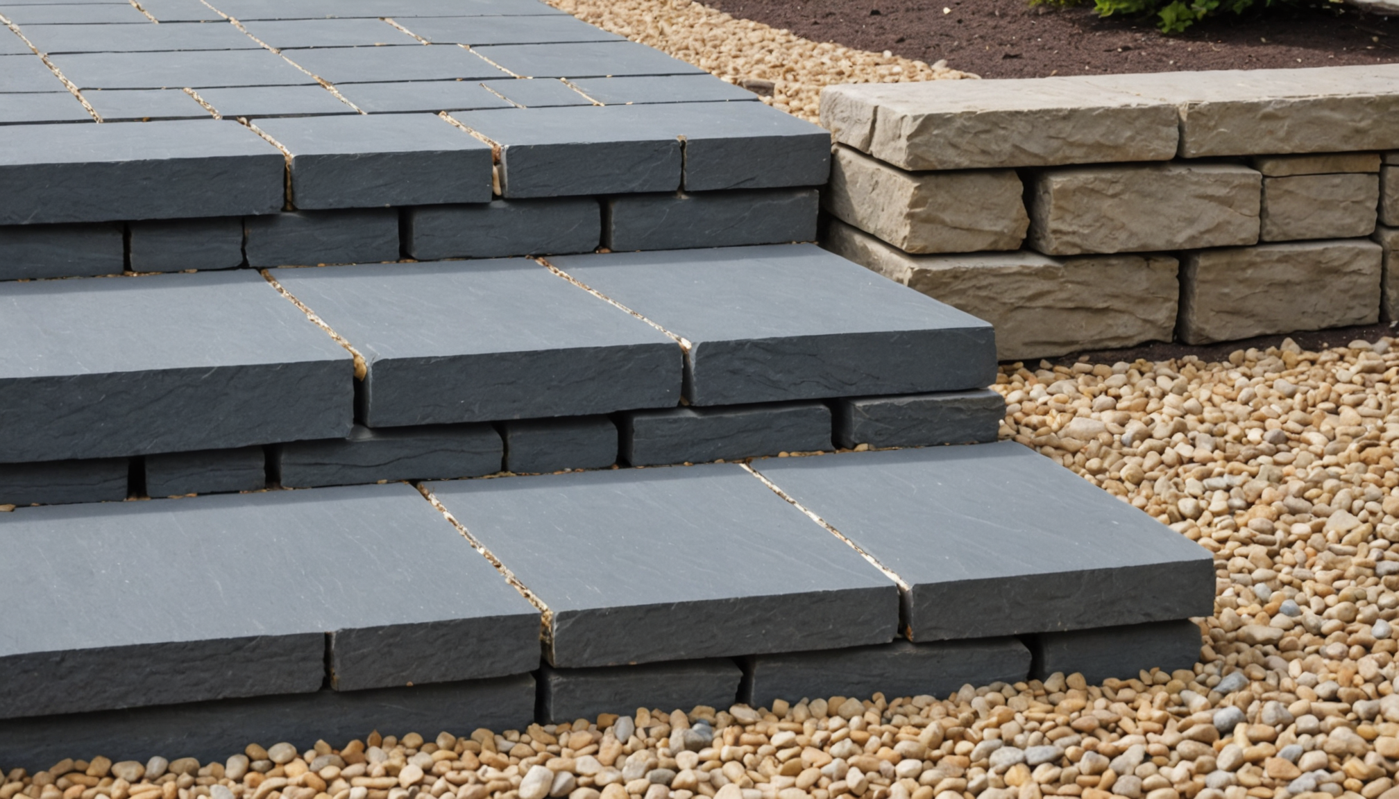 Commercial Bluestone Staircase Restoration - Base Reconstruction That Stops Movement