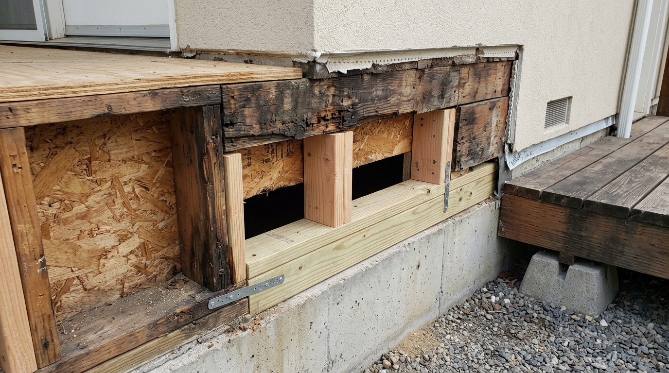 Dry Rot Repair — Exposing the Full Scope in Irvine