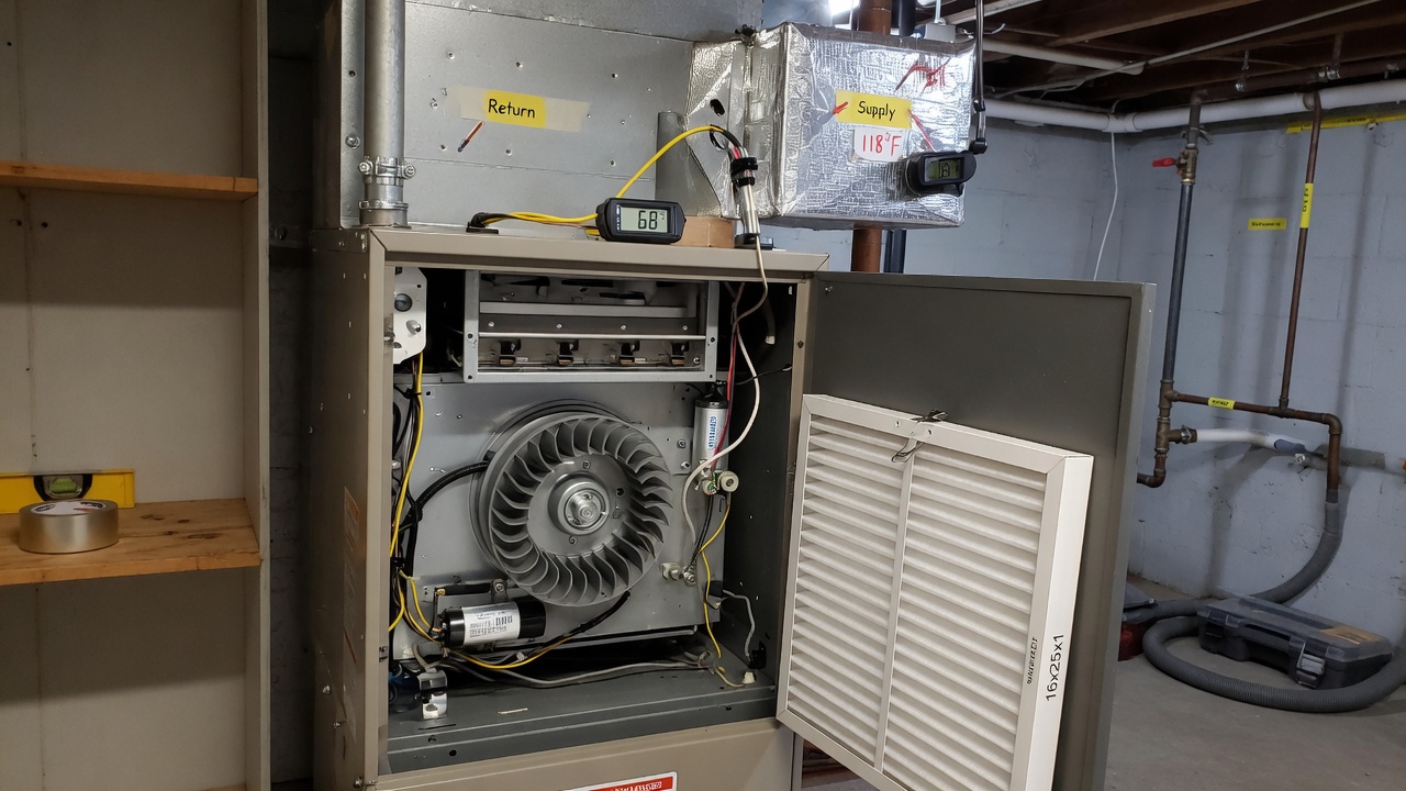 Comfortmaker Furnace Maintenance — Airflow and Temperature Adjustment