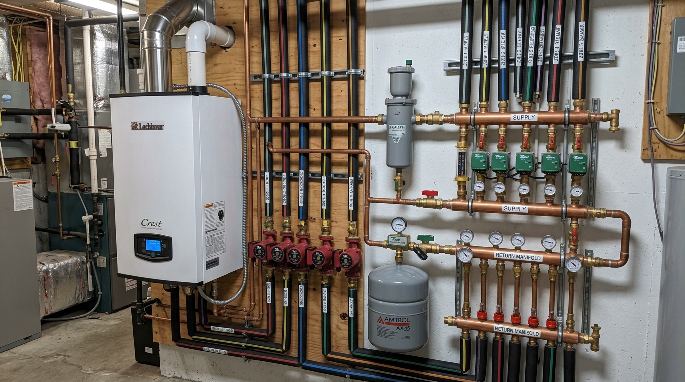 Lochinvar Boiler Installation — Complete Hydronic System Setup