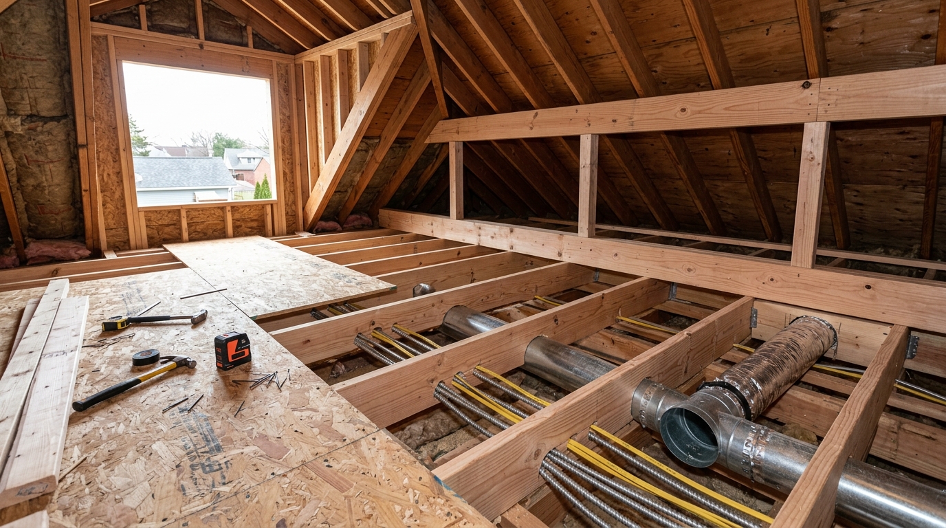Attic Conversion — Comprehensive Permit and Trade Management