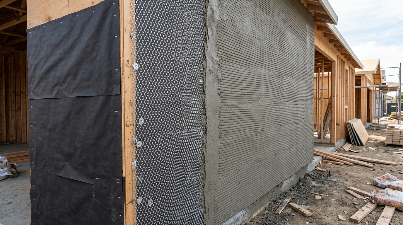 Stucco Installation — Inspected, Documented Finish for Resale