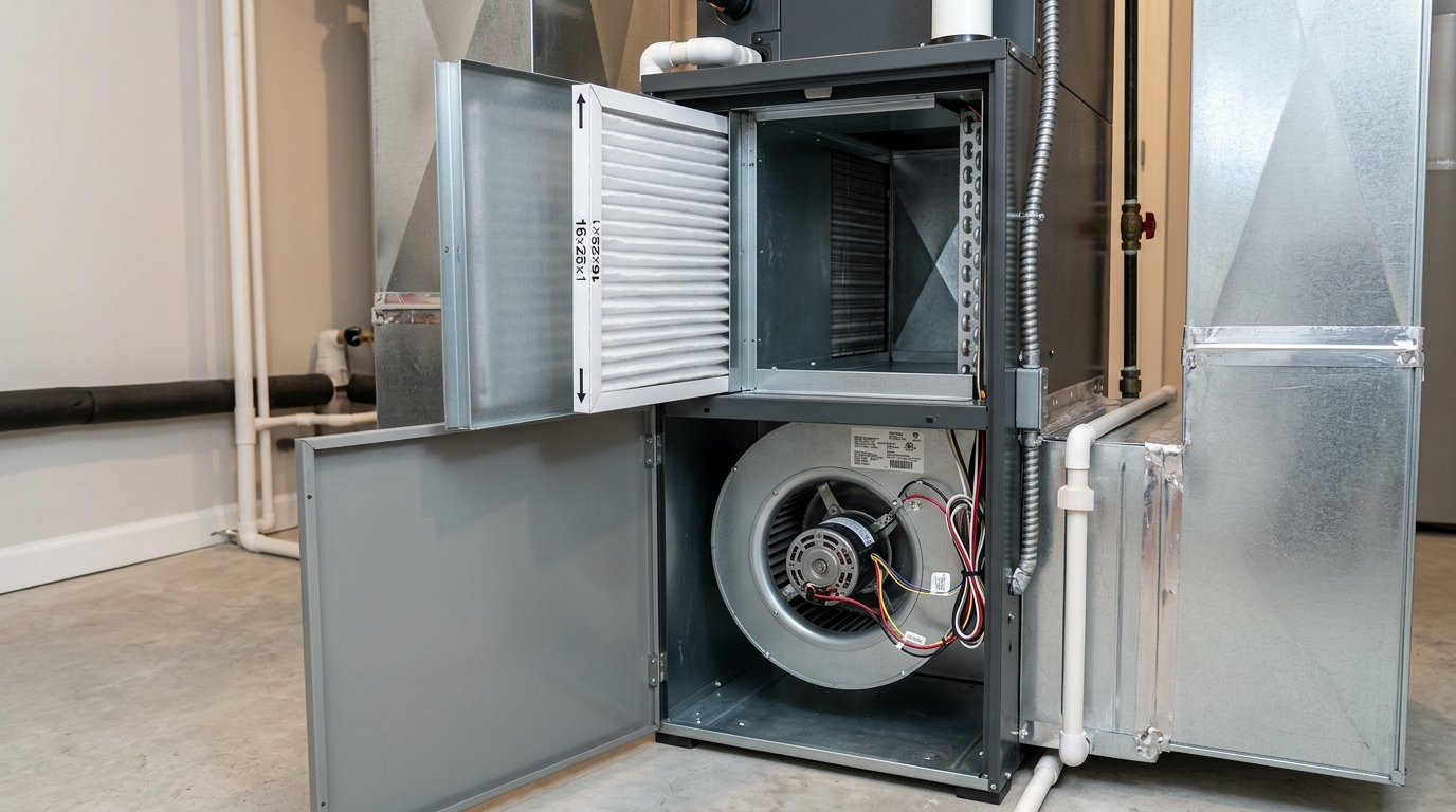 Mitsubishi Furnace Repair — Airflow and Heat Output Correction
