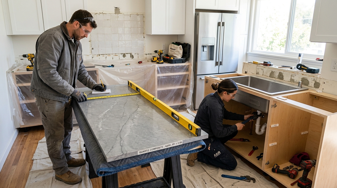 Countertop Installation — Complete Trade Coordination