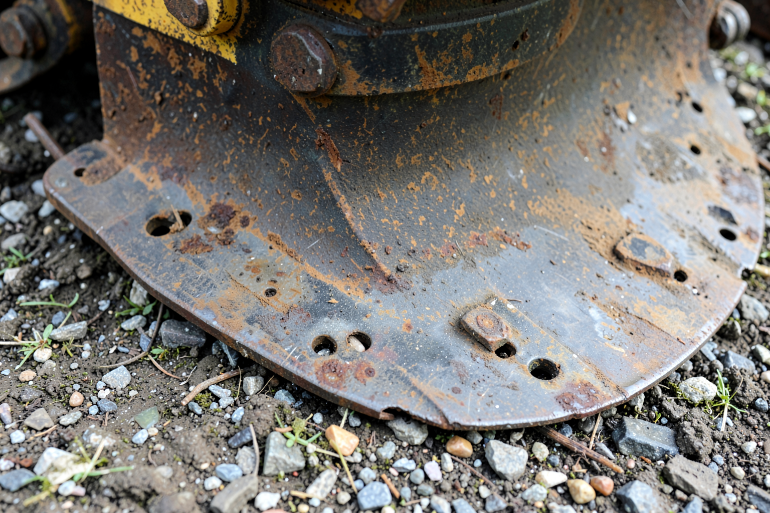 Bulldozer Blade Rebuild — On-site Structural Welding and Crack Repair