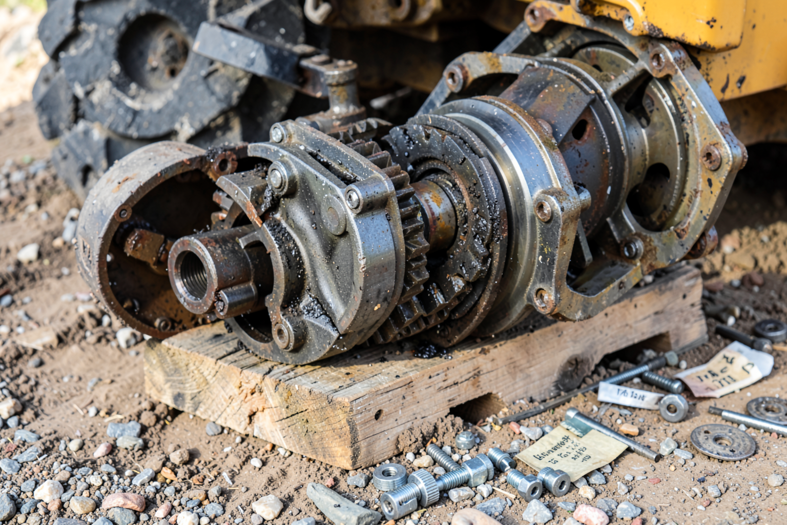 Wheel Loader Transmission Rebuild — On-site Powershift and Hydrostatic Transmission Diagnosis