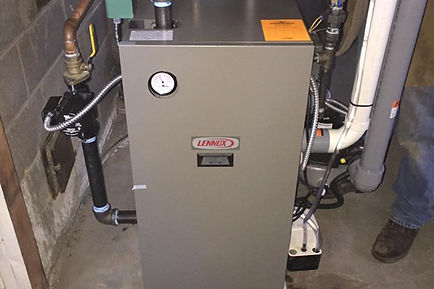 Rheem Boiler Installation — Heat Loss Based Boiler Sizing